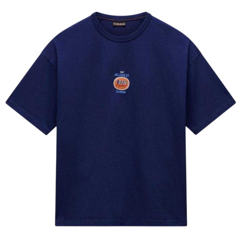 Napapijri Mens Krous Oversized T-Shirt / Naval Academy